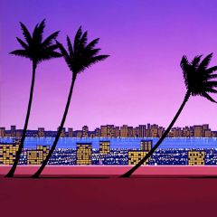 Tree Building Photography Scenery Backdrop Forest Theme Banner BCE-520