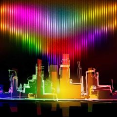 Stage Light Photography Scenery Backdrop Music Dance Theme Banner BCE-616