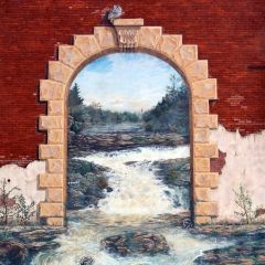 Arch Nature View Photography Scenery Backdrop Arches or Pillars Theme Banner BCE-659