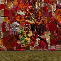 Graffiti Colors Photography Scenery Backdrop Graffiti Theme Banner BCE-747