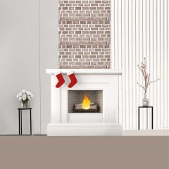 Fire Furnace Sock Photography Scenery Backdrop Indoor Theme Banner BCE-751