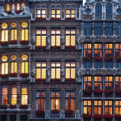 Building Tower Light Statue Photography Scenery Backdrop Architectural Theme Banner BCE-816