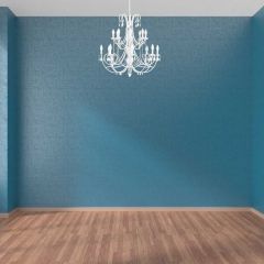 Indoor Light Bule Wall Photography Scenery Backdrop Indoor Theme Banner BCE-884