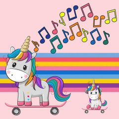 Birthday Little Animal Photography Scenery Backdrop Birthday Party Theme Banner BCE-899