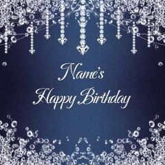 Birthday Diamonds Photography Scenery Backdrop Birthday Party Theme Banner BCE-924