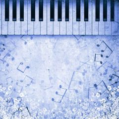 Key Note Photography Scenery Backdrop Music Dance Theme Banner BCE-944