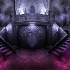 Stairs Light House Photography Scenery Backdrop Indoor Theme Banner BCE-945