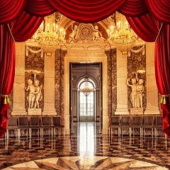 Palace Spirit Ground Photography Scenery Backdrop Indoor Theme Banner BCE-962