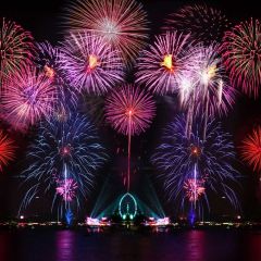 Beautiful Sky Vast Sea Photography Scenery Backdrop Festival Celebration Theme Banner BCE-973