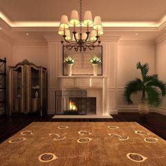 Ceiling Lamp Floor Furniture Fireplace Photography Scenery Backdrop Indoor Theme Banner BVU-012