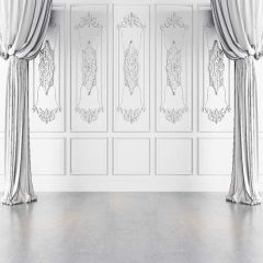 Curtain Fresco Bird Photography Scenery Backdrop Indoor Theme Banner BVU-013