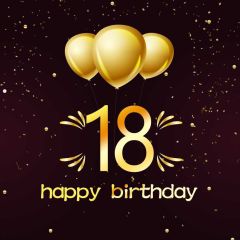 Birthday Balloon Photography Scenery Backdrop Birthday Party Theme Banner BVU-053