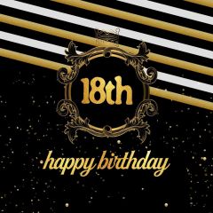 Birthday Flower Photography Scenery Backdrop Birthday Party Theme Banner BVU-056