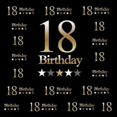 Birthday Star Photography Scenery Backdrop Step and Repeat Banner Theme Banner BVU-082