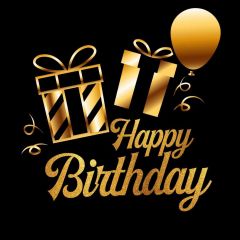 Present Balloon Photography Scenery Backdrop Birthday Party Theme Banner BVU-121