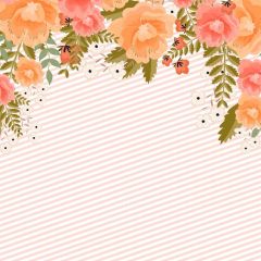 Flower Leaves Photography Scenery Backdrop Flowers Theme Banner BVU-164