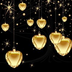 Star Diamond Photography Scenery Backdrop Night Theme Banner BVU-169