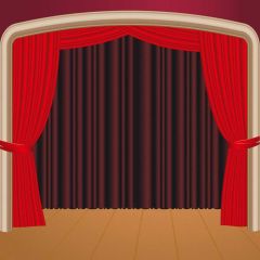 Curtain Floor Photography Scenery Backdrop Stage Carpet Theme Banner BVU-208