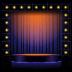 Light Stage Photography Scenery Backdrop Stage Carpet Theme Banner BVU-222