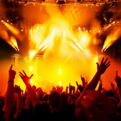 Light People Photography Scenery Backdrop Music Dance Theme Banner BVU-285