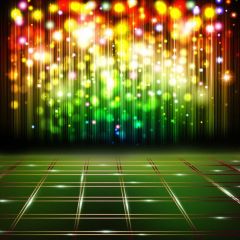 Light Floor Photography Scenery Backdrop Music Dance Theme Banner BVU-307