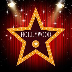 Light Star Curtain Photography Scenery Backdrop Music Dance Theme Banner BVU-346