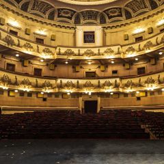 Chair Light Gold Hall Photography Scenery Backdrop Indoor Theme Banner BVU-351