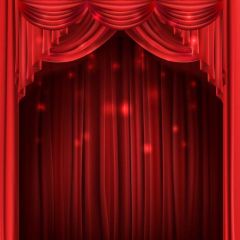 Curtain Light Photography Scenery Backdrop Stage Carpet Theme Banner BVU-362