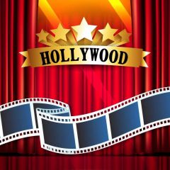 Curtain Film Photography Scenery Backdrop Stage Carpet Theme Banner BVU-364