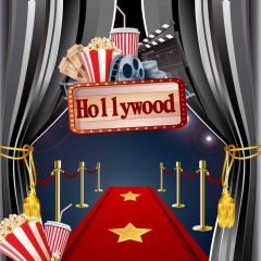 Carpet Holloween Photography Scenery Backdrop Halloween Theme Banner BVU-387