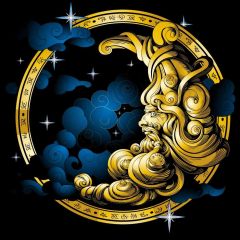 Clouds Star Photography Scenery Backdrop Cartoon Theme Banner BVU-402