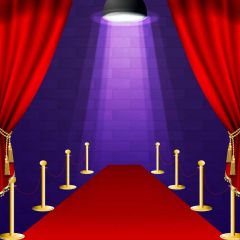 Light Carpet Photography Scenery Backdrop Stage Carpet Theme Banner BVU-413