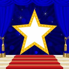 Stair Star Photography Scenery Backdrop Stairs Theme Banner BVU-416