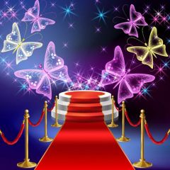 Pillar Carpet Photography Scenery Backdrop Stage Carpet Theme Banner BVU-420