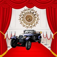 Carpet Car Pillar Photography Scenery Backdrop Luxury Theme Banner BVU-422