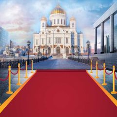 Building Carpet Photography Scenery Backdrop Stage Carpet Theme Banner BVU-423