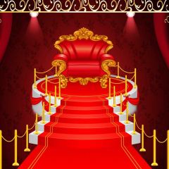 Stair Pillar Photography Scenery Backdrop Stairs Theme Banner BVU-429