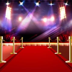 Light Pillar Photography Scenery Backdrop Stage Carpet Theme Banner BVU-430