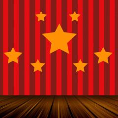 Floor Star Photography Scenery Backdrop Music Dance Theme Banner BVU-436