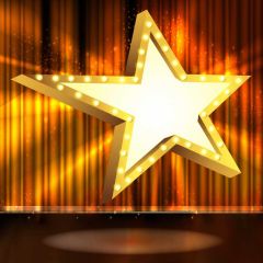 Star Light Photography Scenery Backdrop Music Dance Theme Banner BVU-438