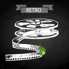 Black White Photography Scenery Backdrop Music Dance Theme Banner BVU-446