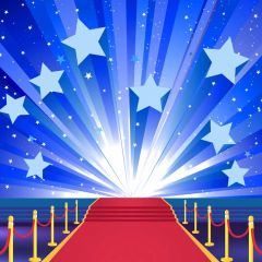 Pillar Carpet Photography Scenery Backdrop Stage Carpet Theme Banner BVU-450