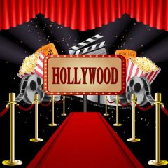 Carpet Pillar Photography Scenery Backdrop Stage Carpet Theme Banner BVU-451