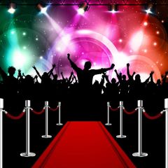 Pillar Carpet Photography Scenery Backdrop Stage Carpet Theme Banner BVU-460