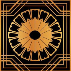 Square Round Photography Scenery Backdrop Geometric Theme Banner BVU-470