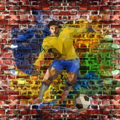 Wall Mam Photography Scenery Backdrop Graffiti Theme Banner BVU-492