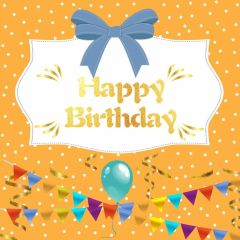 Ballon Birthday Photography Scenery Backdrop Birthday Party Theme Banner BVU-494