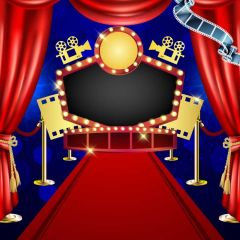 Pillar Carpet Photography Scenery Backdrop Stage Carpet Theme Banner BVU-518