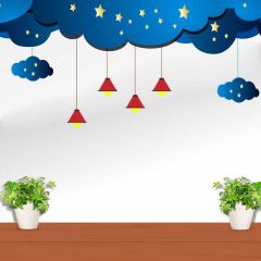 Light Star Photography Scenery Backdrop Wall Theme Banner BVU-523