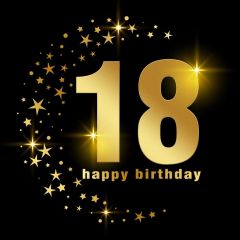 Star Gold Photography Scenery Backdrop Birthday Party Theme Banner BVU-567